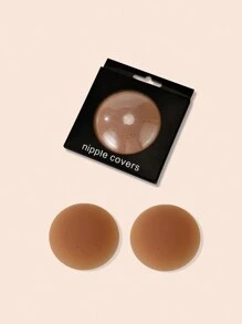 1 cặp miếng lót núm vú rắn - màu nâu - Xem 1