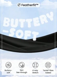 GLOWMODE FeatherFit™ Xoắn Nút Không lưng Bras thể thao Hỗ trợ ánh sáng - màu đen - Xem 7