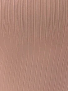 SHEIN Privé 拼接水溶蕾絲上衣 - 粉色 - 查看 5