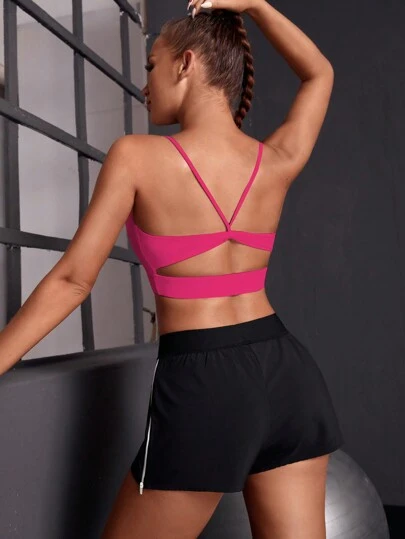 Yoga Sxy 後鏤空運動型文胸