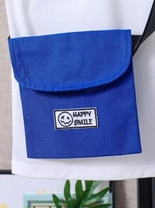 SHEIN 男大童背心上衣和翻蓋口袋短褲和包