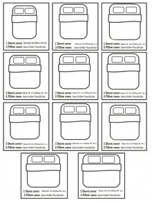 3 piezas Set colcha amarillo & gris de color combinado - Amarillo - Ver 7