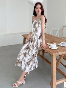 DAZY Tie Dye Cami Dress - Multicolor - View 7