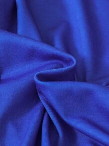 SHEIN Tween Boy Soccer & Letter Graphic Tee & Shorts - Blue - View 5