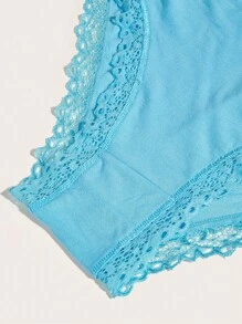 7pack Contrast Lace Panty - Multicolor - View 4