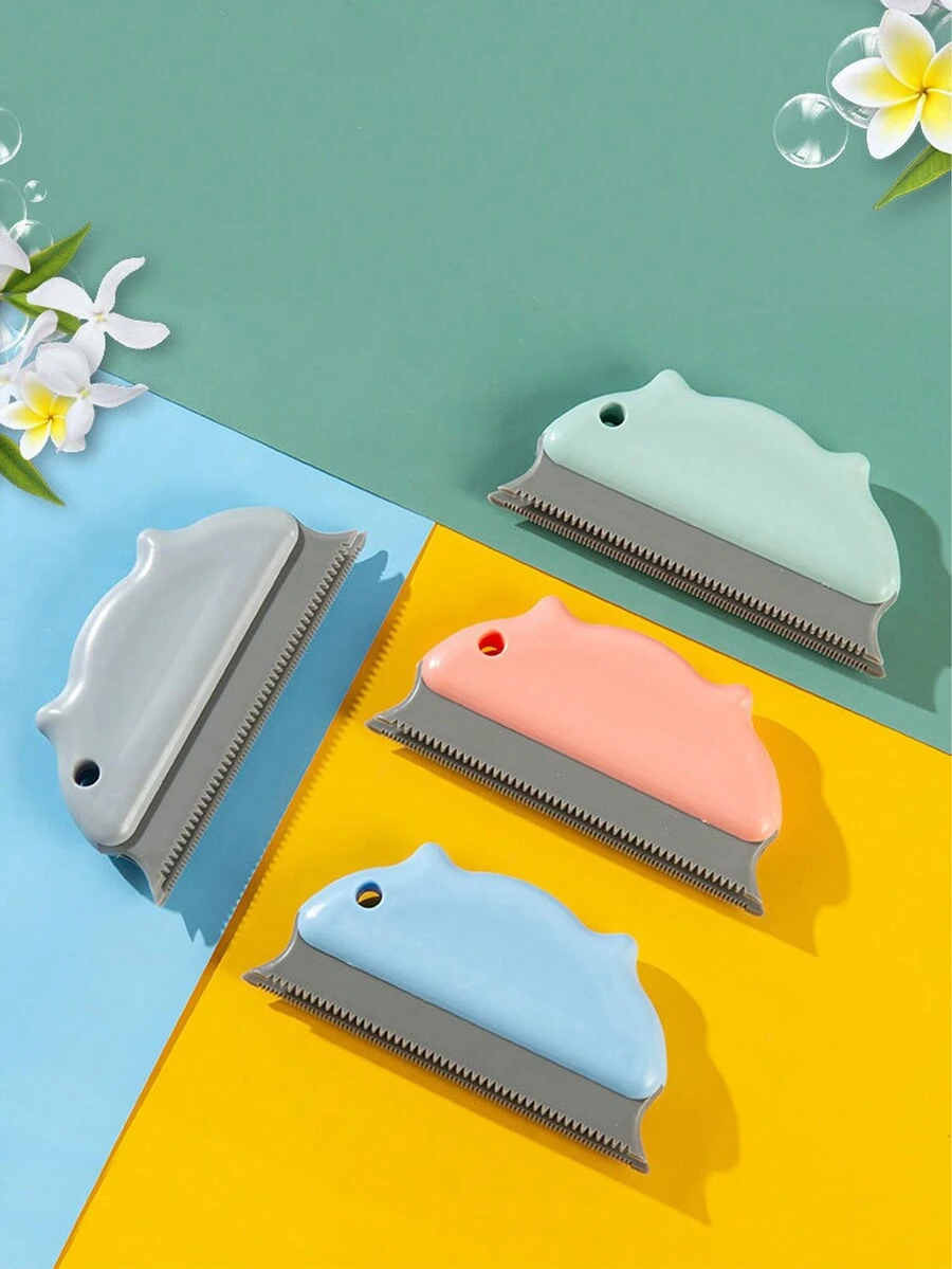 1pc Cartoon Design Pet Hair Removal Brush - Multicolor - View 1