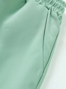 Manfinity Homme Bộ hai mảnh Nam Dây kéo Nút phía trước Sọc Giải trí - Nhiều màu - Xem 8