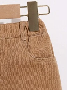 小男童破洞毛邊牛仔短褲