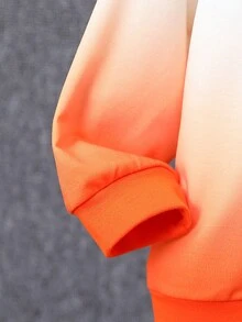 SHEIN 男小童汽車和字母圖案衛衣和衛褲