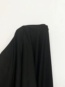 Yoga Trendy 字母圖案運動背心 - 黑色 - 查看 7