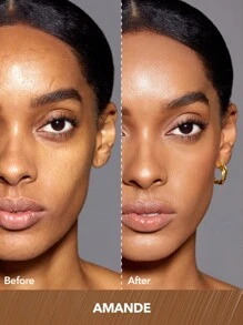 SHEGLAM Like Magic 12HR Full Coverage Concealer-Amande Matte Liquid Concealer Long Lasting Brightening Color Corrector Weightless All-Day Long Lasting Hydrating Concealer - Amande - View 2