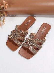 Dép bệt Nữ - Rỉ Nâu - Xem 2