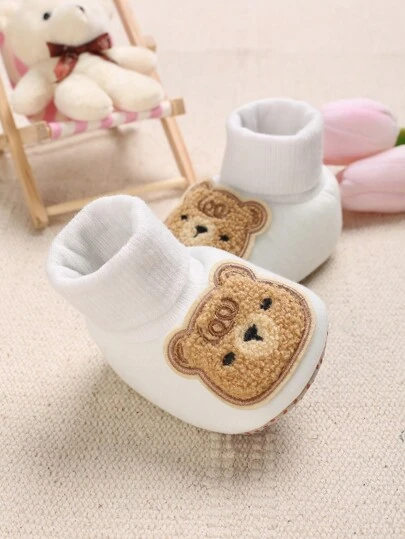 Baby Bear Brodery Halkfria ventilerande High-Top Flats