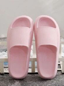 極簡單帶拖鞋 - 粉色 - 查看 1