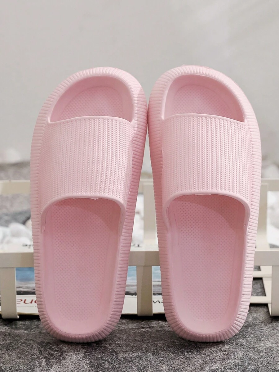 極簡單帶拖鞋 - 粉色 - 查看 1