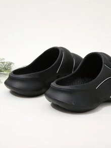 Chicos Zapatillas baloncesto en relieve para verano - Negro - Ver 2