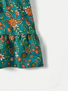 Soleia Allover Floral Print Cami Dress - Multicolor - View 5