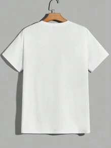 Manfinity VCAY Men Cartoon Embossed Tee, Summer