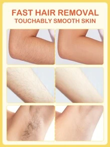 Slow Sunday Hair Removal Cream for Women, Hair Remover,Painless Flawless Depilatory Cream, Sensitive Formula Suitable for All Skin Types,Legs&Body,80g - Apricot - View 3