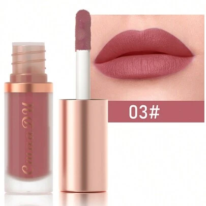 Brillo de labios de larga duración colorante mate de terciopelo para uso diario