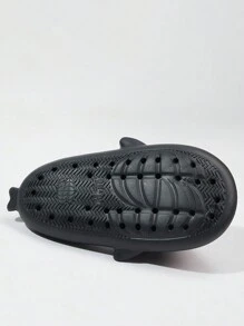 Dép nữ thiết kế Shark, Giày trượt EVA mùa hè thời trang - màu đen - Xem 6