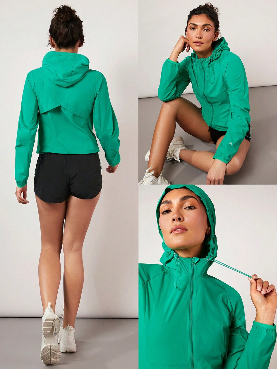 Core Court Collection Zip-Up Windbreaker