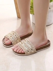 Chicas con banda única Zapatillas para exterior - Dorado - Ver 4