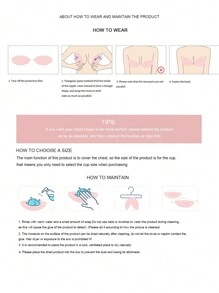 Sujetador adhesivo sin tira - Albaricoque - Ver 3