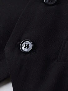 Boys Suit Vest Kids Formal Waistcoat Vest With Pockets Adjustable Back Strap Vest For Wedding Piano Performance Black Size 4-14Y