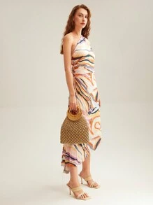 MOTF PREMIUM Móc sự thêu Túi Bucket - Lạc đà - Xem 3