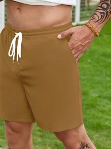 Manfinity Homme Quần Short Nam - Lạc đà - Xem 3