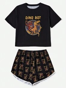 Vincenttrinidadart Chữ cái & Đồ họa hoạt hình Bộ PJ - màu đen - Xem 3