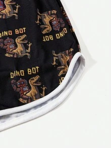 Vincenttrinidadart Chữ cái & Đồ họa hoạt hình Bộ PJ - màu đen - Xem 4