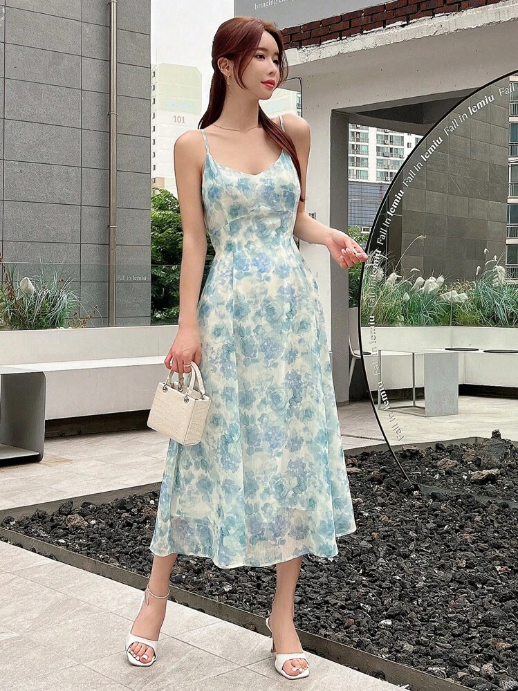 DAZY Floral Print Cami Dress | SHEIN USA
