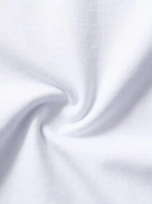 ROMWE MEN Anime 男士人體圖形t恤 - 白色 - 查看 5