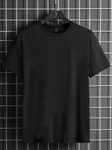 Manfinity Nam Áo thun Bông Hoa & Đồ họa chữ cái tiếng Nhật - màu đen - Xem 2