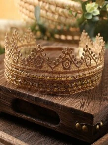 Newborn Photography Crown Prop - Gold - View 2