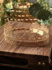 Newborn Photography Crown Prop - Gold - View 7