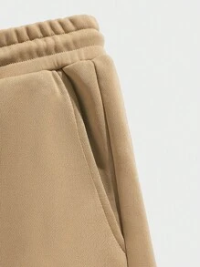 GENTILAND Bộ hai mảnh Nam Dây kéo Túi Slogan Giải trí - Nhiều màu - Xem 4