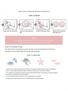 1 par Cubierta de pezón unicolor - Albaricoque - Ver 6