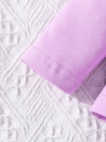 Baby Girls' Cute Bow Knot Long Sleeve 2Pcs Outfit Set For Autumn - Multicolor - View 4