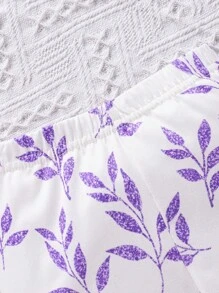 Baby Girls' Cute Bow Knot Long Sleeve 2Pcs Outfit Set For Autumn - Multicolor - View 6