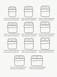 3 Cái/bộ Vật Có Hoa & Thêu Hoa Túi Đựng Chăn Màn Và Vỏ Gối Bộ Nhà Hiện Đại Dệt Bộ Chăn Ga Gối - Màu be - Xem 3