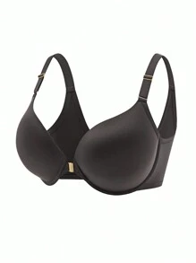 LUVLETTE Áo ngực Plus Dream Curve Support + Đóng phía trước - màu đen - Xem 12