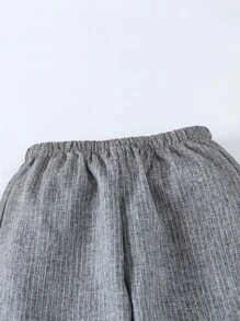 SHEIN Bộ hai mảnh Trai Nơ Bướm Nút đôi Nút phía trước Khối Màu Buổi tiệc - Nhiều màu - Xem 4