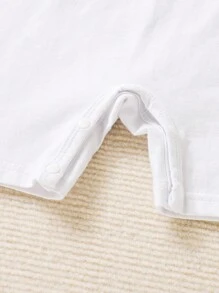 SHEIN 男嬰3入組條紋圖案背心連體短褲 - 彩色 - 查看 7