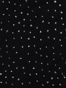 SHEIN BAE One Shoulder Tie Backless Cut Out Waist Split Thigh Dress - Black - View 4