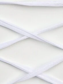 SHEIN BAE Rhinestone Detail Cami Top - White - View 4