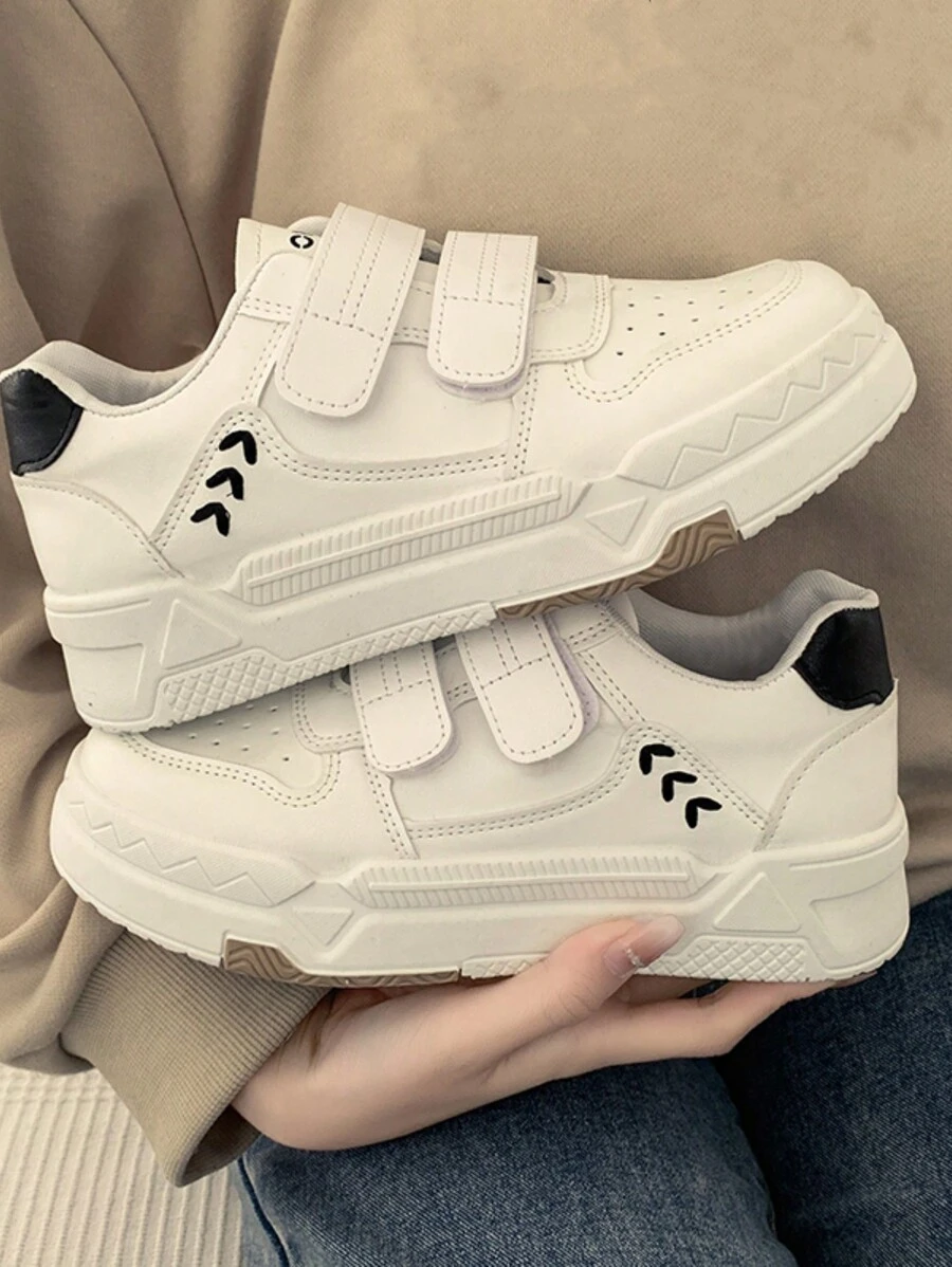 Giày trượt patin họa tiết chữ cái thời trang thu/đông cho nữ, giày thể thao thường ngày cho mùa xuân, giày thể thao cho nữ