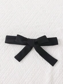 Áo liền quần Em bé Nút viền lá sen Khối Màu Chấm bi - Đen và trắng - Xem 4